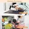 19 Pcs Accessories Air Fryer Ninja 7.6-9.5L, Dual Air Fryer Accessories Mould Silicone Hot Air Fryer Accessory Flat Accessories for Ninja Air Fryers AF400EU, AF300EU, AF500EU - Image 4