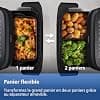 Philips Air Fryer 1000 Series Flexible Basket with Removable Divider - 7.1L, RapidAir Technology, 10 Cooking Modes, 90% Less Fat, Compact Design, HomeID Application (NA154/00) - Image 4