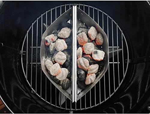 GFTIME Charcoal Baskets Char-Basket for Weber 7403 Charcoal Barbecues 47.6 and 67 cm, Charcoal Basket for Direct and Indirect Heat, 2 Pack - Image 6