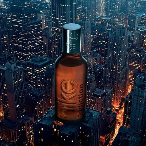 NIKE - Addiction Man Promotion Parfum 100 ml + Déodorant 200 ml, Eau de Cologne et Déodorant pour Homme, Parfum Spray, Eau de Toilette Naturelle, Arôme Fruité de Poire, Figue et Mandarine - Image 7