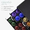 Navaris Capsule Holder – Storage for 96 Pods Compatible with Nespresso – 34.3 x 32.5 x 12.7 cm – Compatible with Verismo CBTL K-Cups – 4 usable drawers - Image 5