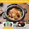 3 Litre Stainless Steel Inner Saucepan Compatible with Instant Pot, Rice Pot, 304 Stainless Steel Inner Bowl Non-Stick, Durable Pots for Multicookers, Easy - Image 5