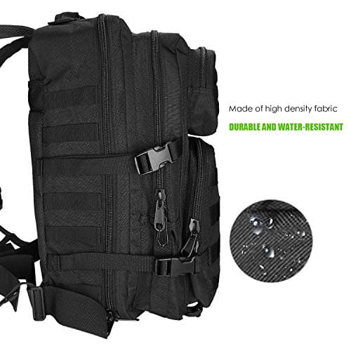 ProCase Sac à Dos Militaire de Grand Volume, Sac Tactique Voyage Multifonction, Sac Crossfit Randonnée pour Trekking/Randonnée/Camping/Voyage/École/Pêche/Alpinisme - Image 4
