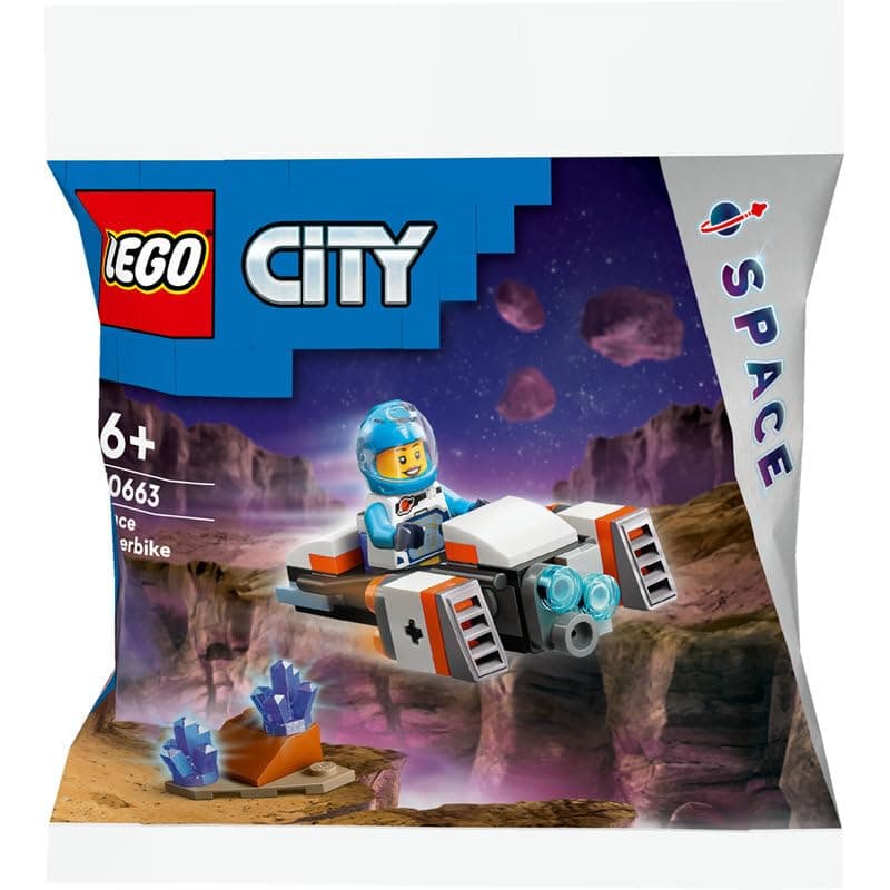 LEGO City 60431 - Space Rover with Alien and Space Hoverbike 30663 - Image 6