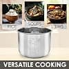 Linkidea Stainless Steel Inner Bowl for Rice Cooker, Fits Instant Pot Models PPC770 and PPC771, Dishwasher Safe, Uncoated - Image 6