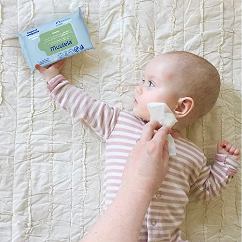 Mustela Cleaning Wipes x60 - Image 6