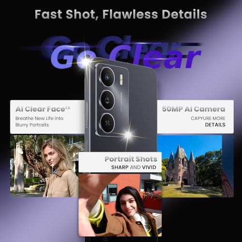 realme 14x Smartphone 5G 8+256GB, Carbon Black, 6.67 Inch Screen, 120Hz Display, 5000mAh Battery, 50MP AI Camera, MediaTek Dimensity 6300, Protection ArmorShell, IP64 - Image 7