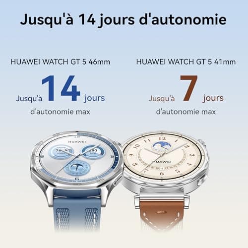 HUAWEI Watch GT 5 46 mm Smart Watch, Clean Lines, New Running and Cycling Experience, Health Tracking, Up to 14 Days of Battery Life, iOS & Android, Black - Image 7