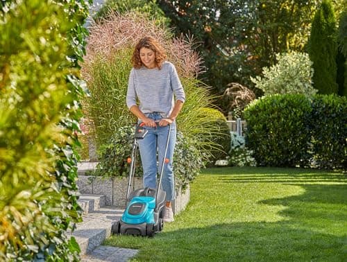Gardena EasyMax 30/18V Cordless Lawnmower Ready-to-Use Set: Cutting Width 30 cm, with Power for All Battery, Compact and Handy, Ideal for Small Gardens (14629-20) - Image 7