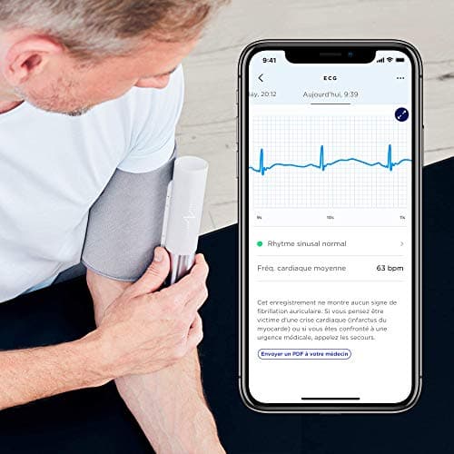 Withings BPM Core - Connected Blood Pressure Monitor with Electrocardiogram and Electronic Stethoscope - Image 4