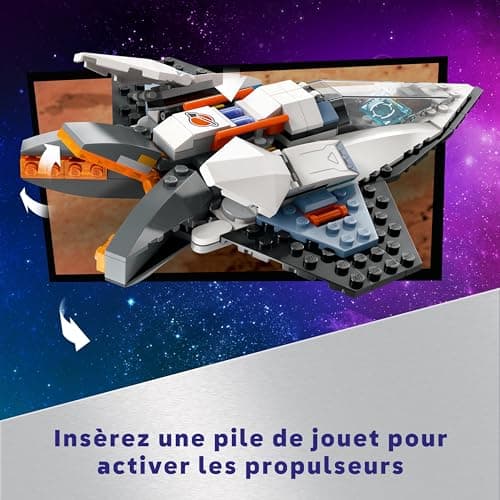 LEGO City Le Vaisseau Interstellaire, Jouet de Construction de l'espace, Cadeau pour Garçons et Filles Dès 6 Ans, Jeu Créatif avec Véhicule et Minifigurines d'Astronaute 60430 - Image 6