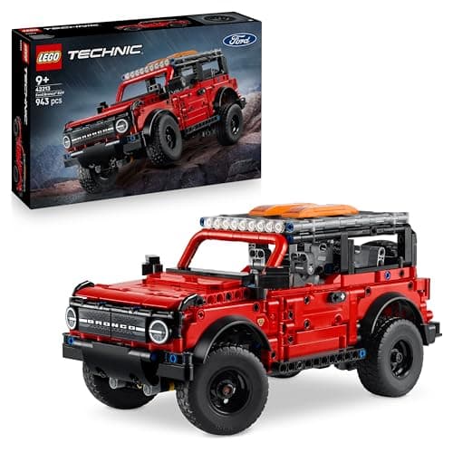 LEGO Technic SUV Ford Bronco - Jeu de Construction de Voiture 4x4 - Maquette avec Portes Ouvrantes, Moteur V6, Suspension & Direction - Cadeau Collector pour Garçon dès 9 Ans 42213 - Image 3