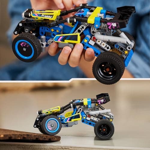 LEGO Technic 42164 All-Terrain Racing Buggy, Rally Vehicle, Racing Car Construction Toy, Gift for Boys and Girls from 8 Years Old - Image 6