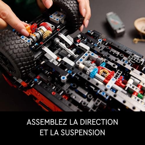 LEGO Technic Mercedes-Benz G 500 PROFESSIONAL Line - Maquette Voiture à Construire pour Adultes - Modèle de Classe G - Idée Cadeau pour les Passionnés de 4x4 et Véhicules de Luxe à Collectionner 42177 - Image 5