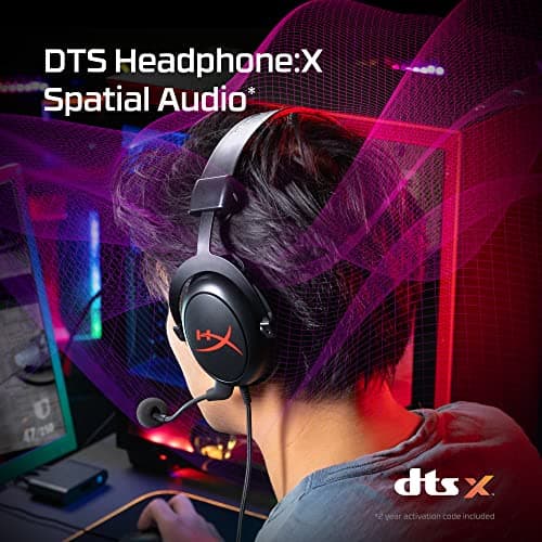 HyperX Cloud Core - Wired Headset for PC, DTSHeadpone: X, Audiospatial, Memory Foam Cushion, Durable Aluminium Frame, Black - Image 3