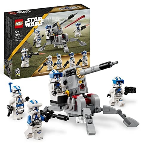 LEGO Star Wars Obi-Wan Kenobi Jedi Hunter and 501st Legion Clone Troopers Battle Pack - Building Games - Image 6