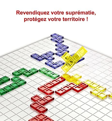 Mattel Games Blokus, Jeu de Société Familiale, Jeu de Stratégie pour Toute La Famille, Jeu De Plateau, Moins d'une Minute pour Apprendre Les Règles, BJV44 - Image 6