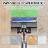LED brush compatible with Dyson V6 DC58 DC59 DC62 DC72 DC74 SV04 SV06 SV09 vacuum cleaners, vacuum cleaner brush for hard floors and carpets, not suitable for long carpets. - Image 4