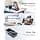 seacosmo 3 in 1 Induction Charger for Samsung S25/S24/S23/S22 Plus/Ultra/Z Flip/Z Fold 7/5/3, Wireless Charger for Galaxy Watch 8/7 Pro/5/4/Active, Galaxy Buds Charging Station - Black - Image 5