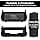 Khanka For JBL Flip 7 Protective Silicone Case with Detachable Strap, Soft Anti-Shock Case for JBL Flip 7 Portable Bluetooth Speaker, Case Only (Black) - Image 4