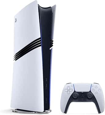 Playstation Sony, Pack Console PlayStation5 Pro 2 To plus jeu EA SPORTS FC 26 avec 1 Manette Sans Fil DualSense, Couleur : Blanche