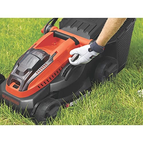 BLACK+DECKER Tondeuse 38 cm sans Fil, Tondeuse à Gazon Electrique 36V avec 1 Batterie 36V 2 Ah, 6 hauteurs réglables 20, 30, 40, 50, 60 et 70 mm, Chargeur 1h30, Légère, CLM3820L1-QW Noir - Image 8