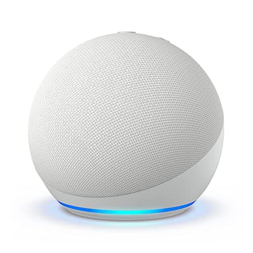 Echo Dot (Newest gen) | Big vibrant sound Wi-Fi and Bluetooth smart speaker with Alexa | Glacier White - Image 3