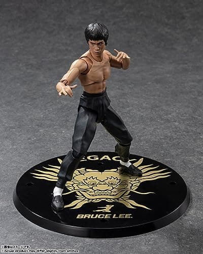 TAMASHII Nations Bandai Bruce Lee Bruce Lee Legacy 50th Ver Spirits S.H.Figuarts Action Figure - Image 4