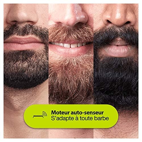 Braun BT7240 7 Men's Electric Hair and Beard Trimmer, Black/Metallic Silver, Sharp and Wear-resistant Blades, 39 Length Settings, BT7240 - Image 5