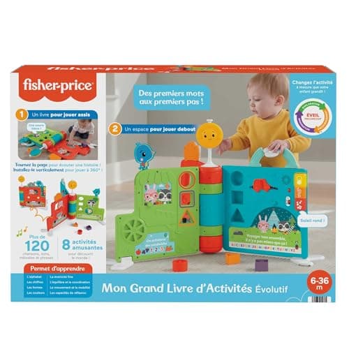 Fisher-Price HCL07 – Large Event Book Sitting & Steh from 6 to 36 Months - Image 8