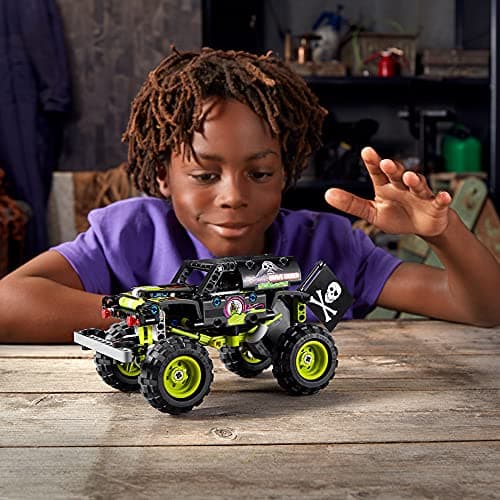 LEGO 42118 Technic Monster Jam Grave Digger, Off-Road Remote Control Car, Monster Truck Toy, Radio Controlled Buggy, Gift for Children from 7 Years Old - Image 7