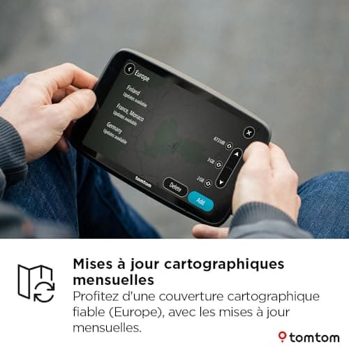 TomTom GO Professional 2nd Generation GPS (6 Inch, Capacitive Touch Screen, Europe 49 Map, and Real Time Traffic Information designed for Trucks, Cars, Buses and Large Vehicles) - Image 6