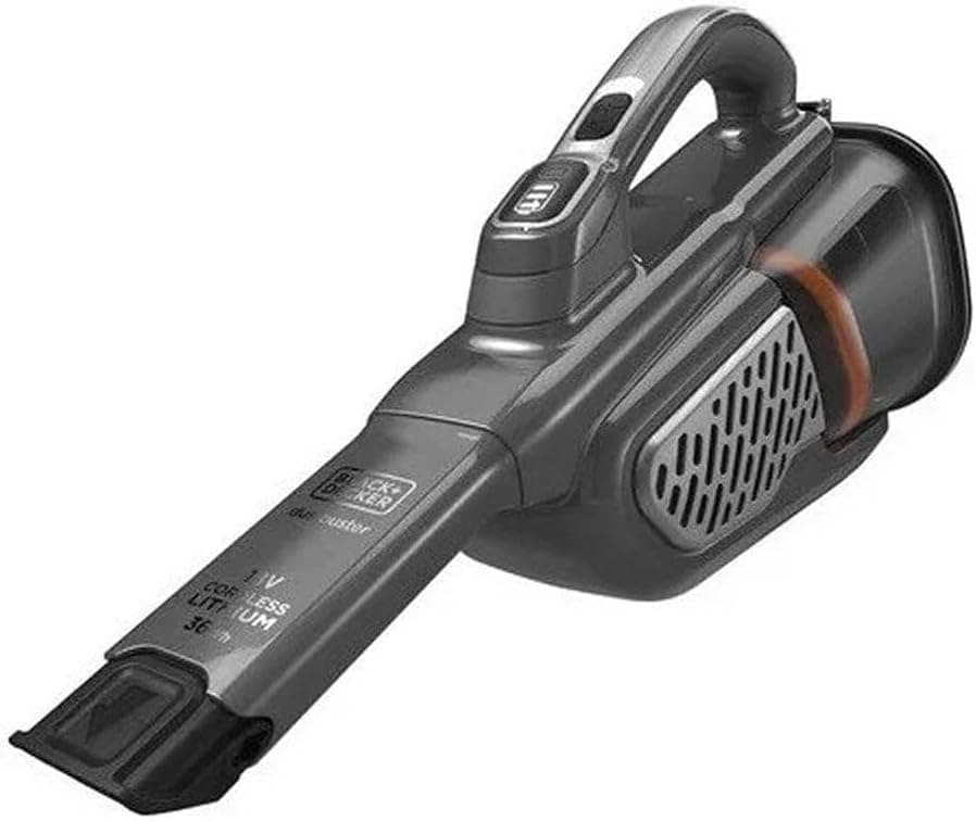 BLACK+DECKER dustbuster 18V 2.0Ah Aspirateur à Main sans Fil avec Panneau LED Smart Tech, BHHV520JF-QW