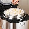 Steamer Basket, Insert Steamer Baskets, 20 cm Stainless Steel Insert with Handle, Steamer Basket for Instant Pot, Steamer Basket Vegetables - Image 5