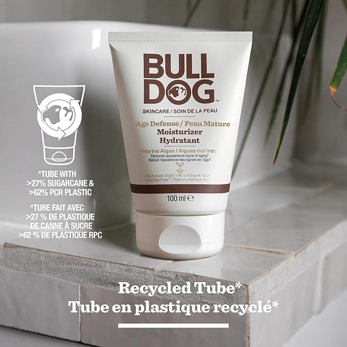 Bulldog Skincare Age Defense Moisturizing Face Care, Daily Moisturizer for Men to Reduce the Appearance of the Signs of Age, 100 ml - Image 6