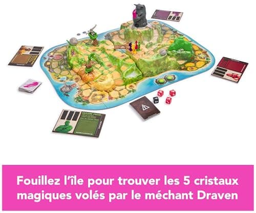 JUMANJI The Island of Danger - Jumanji 3D Game - Board Game with Many Challenges - Jumanji Movie Atmosphere - Family Board Game - French Version - Child Game 8+ Years and Above - Image 3
