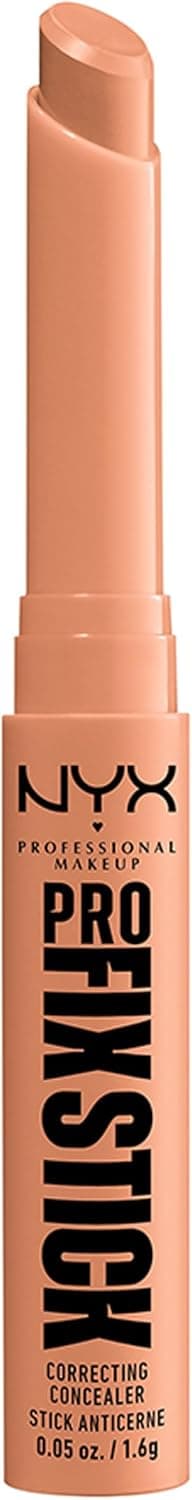 NYX PROFESSIONAL MAKEUP NYX Professional Makeup Concealer Stick, Covers Blemishes, Dark Spots and Bleaching, 12H Hold, Vegan, Pro Fix Stick, Shade : Dark Peach