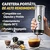 3 in 1 Portable Coffee Maker - Compatible with Nespresso, Dolce Gusto and Ground Coffee | Portable Coffee Maker for Travel | Portable Mini Coffee Maker with LED Display - 2025 Upgraded Version (80ml) - Image 8