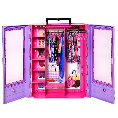 Barbie Fashionistas HJL66 The Dream Dressing Set with Doll Model, Dresses, Accessories and Hangers, Children's Toy, From 3 Years - Image 5