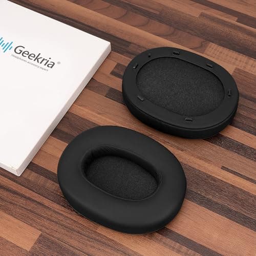 Geekria Quickfit Replacement Earpads Compatible with Sony ULT WEAR, WH-ULT900N Headphones (Black) - Image 5