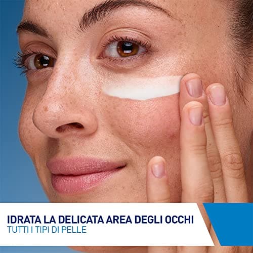 CeraVe Onion Contour Cream for Bags and Glasses with Hyaluronic Acid and Niacinamide, 15ml + Travel Size Cleansing Foam, 20ml - Image 4