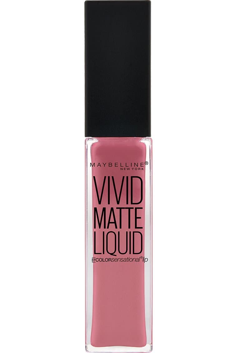 Maybelline New York Color Sensational Vivid Matte Liquid Rouge à Lèvres 05 Nude Flash 8 ml - Image 5