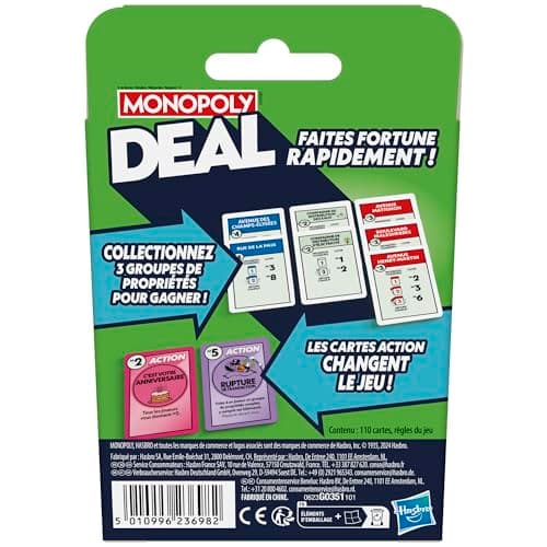Jeu de cartes Monopoly Deal - Image 6