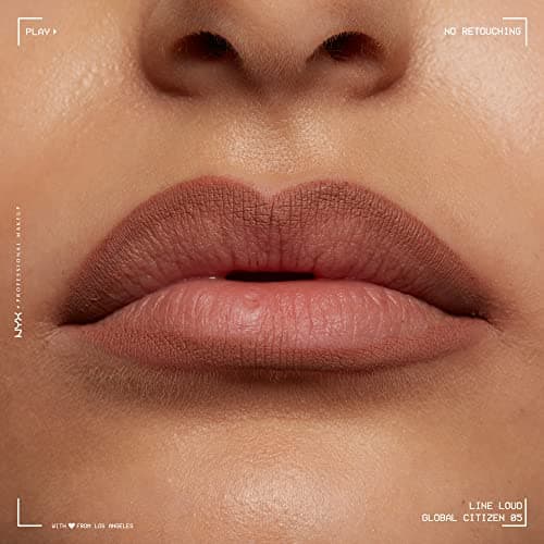 NYX Professional Makeup Global Citizen Matte Lip Liner No Transfer Waterproof No Smudges Long Lasting Vegan Formula Line Loud Lip Liner (05) - Image 8
