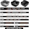 4 x Silicone Air Fryer Moulds, 4.5L-8L, Air Fryer Accessory for Moulinex, Russell Hobbs, Ninja, COSORI, Philips, Reusable Silicone Liners for Air Fryer, Microwave, Oven - Image 3