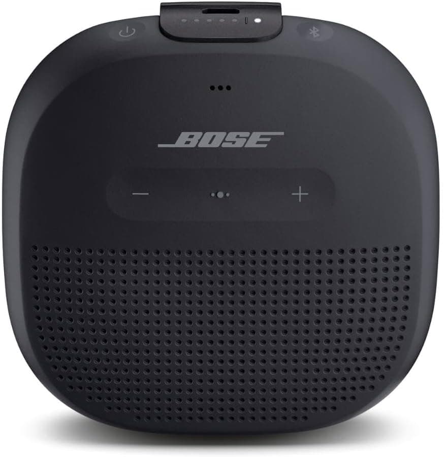 Bose SoundLink Micro Enceinte Bluetooth : Petite Enceinte Portable étanche avec Microphone, Noir