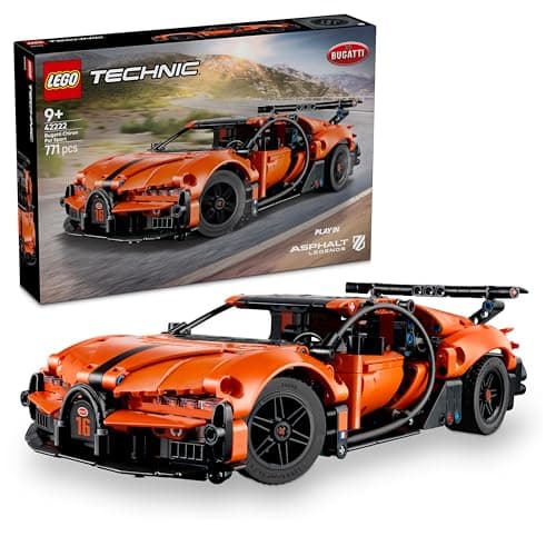 LEGO Technic Hypercar Bugatti Chiron Pur Sport - Maquette de Voiture de Course avec Moteur W16, Direction & Portes Ouvrantes - Cadeau pour Garçon dès 9 Ans & Fans de Sport Automobile 42222 - Image 3