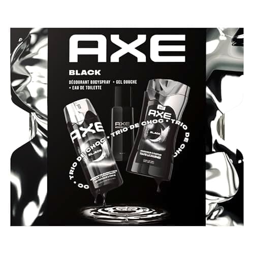 Axe Coffret Homme - Black - 1x Déodorant 200ml & 1x Eau de Toilette 100ml & 1x Gel Douche 250ml - Image 3