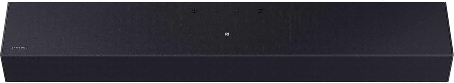 Samsung Barre de Son HW-B400F/ZF, 2.0ch woofer integraod, Mode de Jeu, Connexion Multiple Bluetooth, Couleur Noire