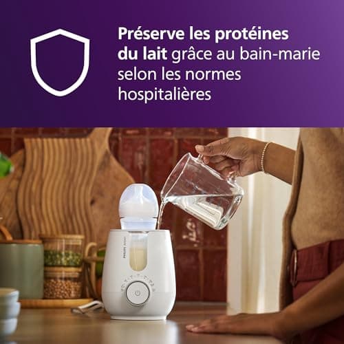 PHILIPS Avent Premium 2-in-1 Hospital Compliant Water Bath Bottle Warmer and Steriliser with Intelligent Temperature Sensor, SCF359/00 - Image 5